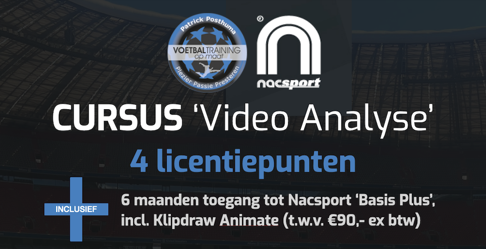 CURSUS 'Video Analyse' | 4 LICENTIEPUNTEN